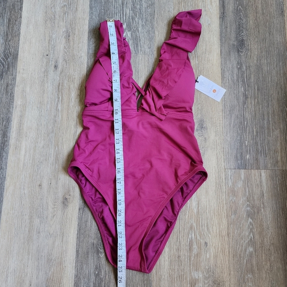 NWT SHADE AND SHORE ONE PIECE SWIMSUIT - Picture 5 of 13